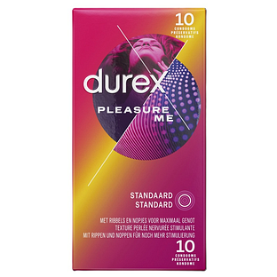 Durex Pleasure Me Condooms 10ST