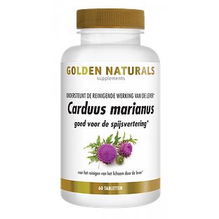 Golden Naturals Carduus Marianus Tabletten 60TB