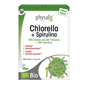 Physalis Chlorella + Spirulina Tabletten 200TB
