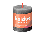 Bolsius Rustiek Stompkaars Stormy Grey 80/68 1ST