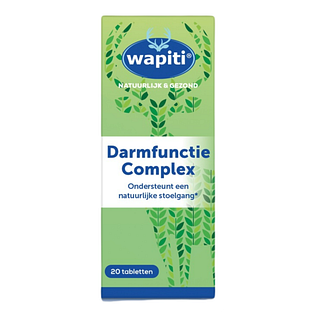 Wapiti Darmfunctie Complex Tabletten 20ST Wapiti Darmfunctie Complex Tabletten 20ST