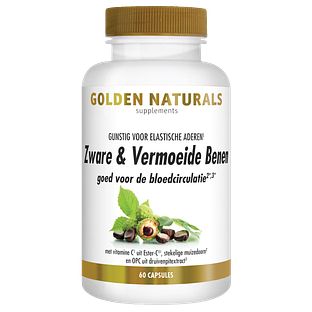 Golden Naturals Zware & Vermoeide Benen Capsules 60VCP