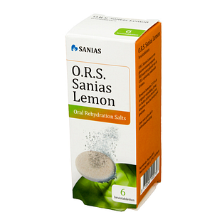 Sanias O.R.S. Bruistablet Lemon 6ST