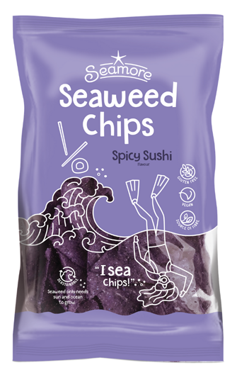 Seamore Seaweed Chips Spicy Sushi afbeelding 1