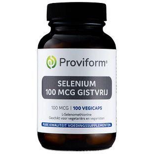 Proviform Selenium 100mcg Gistvrij Capsules 100VCP Proviform Selenium 100mcg Gistvrij Capsules 100VCP