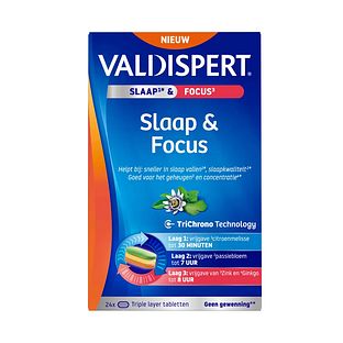 Valdispert Slaap & Focus Tabletten 24TB