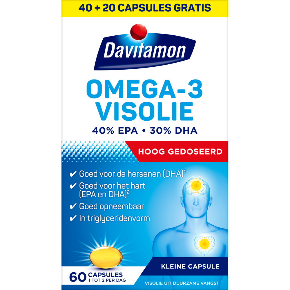 Davitamon Compleet Omega 3 Visolie