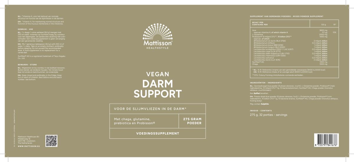 Darm Support Poeder afbeelding van document #1, label