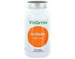 VitOrtho Krillolie 500mg Softgels 60SG VitOrtho Krillolie 500mg Softgels 60SG