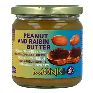 Monki Pinda Rozijnenpasta Bio 330GR Monki Pinda Rozijnenpasta Bio 330GR