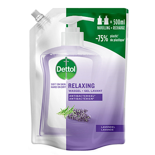Dettol Refill Handzeep Relaxing Lavender 500ML Dettol Refill Handzeep Relaxing Lavender 500ML