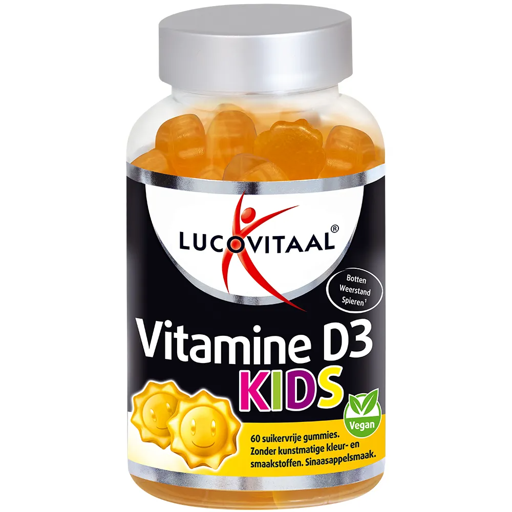 Lucovitaal Vitamine D3 Kids 10mcg Gummies