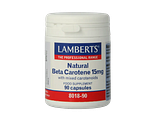 Lamberts Bèta Caroteen 15 mg Natuurlijk Capsules 90CP