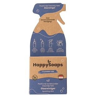 HappySoaps Sparkling Mint Glasreinger Tabs 24GR