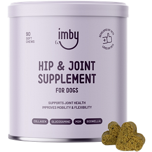 Imby Hip & Joint For Dogs Supplement Kauwtabletten 90KTB Imby Hip & Joint For Dogs Supplement Kauwtabletten 90KTB