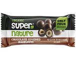 Super Nature Organic Chocolate Covered Hazelnuts 40GR Super Nature Organic Chocolate Covered Hazelnuts 40GR