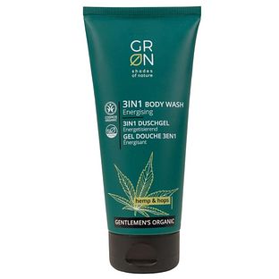 GRN Gentlemen's Organic 3-in-1 Body Wash Hennep & Hop 200ML