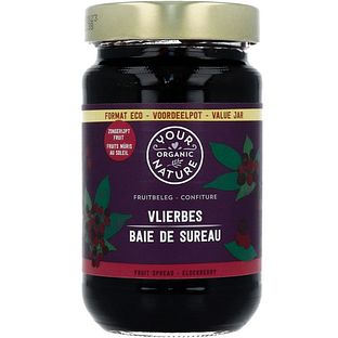 Your Organic Nature Vlierbes Fruitbeleg 375GR Your Organic Nature Vlierbes Fruitbeleg 375GR