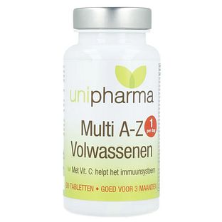 Unipharma Multi A-Z Volwassen Tabletten 90TB
