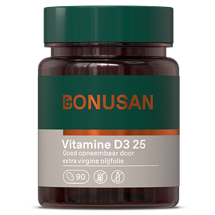 Bonusan Vitamine D3 25 Softgels 90CP