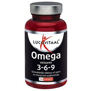 Lucovitaal Omega 3-6-9 Vetzuren Capsules 100CP Lucovitaal Omega 3-6-9 Vetzuren Capsules 100CP