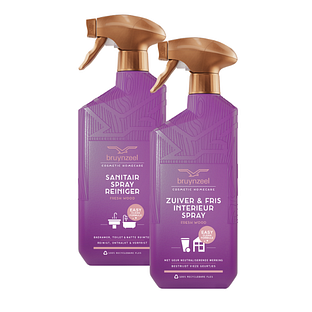 Bruynzeel Cosmetic Homecare Reinig & Verfris 2ST