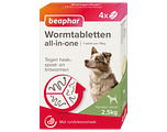 Beaphar Wormtabletten all-in-one Honden vanaf 2.5KG 4ST