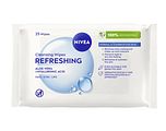 Nivea 3 in 1 Verfrissende Reinigingsdoekjes 25ST