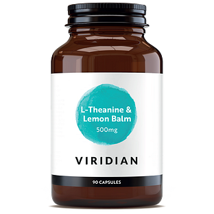 Viridian L-theanine & Lemon Balm Capsules 90VCP