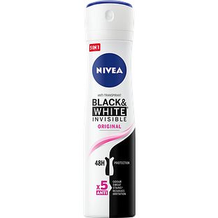 Nivea Black & White Invisible Original Deodorant Spray 150ML