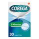Corega 3 min reinigingstabletten voor de gebitsprothese - Multiverpakking 3x30TB Corega 3 min reinigingstabletten voor de gebitsprothese - Multiverpakking 3x30TB