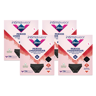 Libresse Period Underwear L Multiverpakking 4x1ST