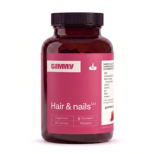 Gimmy Hair & Nails Gummies 60ST