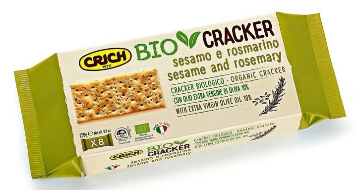 Crich Biocrackers Sesam & Rozemarijn afbeelding
