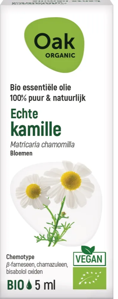 Oak Echte Kamille Essentiale Olie Bio 5 Etherische olie