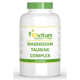 Elvitum Magnesium Taurine Complex Tabletten 180TB Elvitum Magnesium Taurine Complex Tabletten 180TB