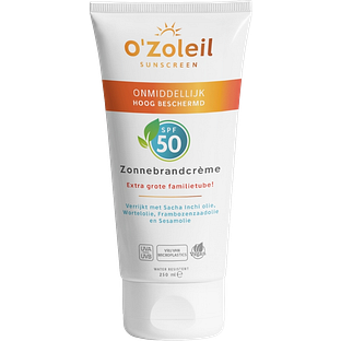 O'Zoleil Zonnebrandcrème XL Lichaam SPF50 250ML