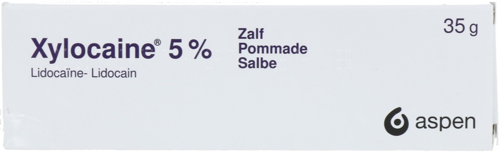 Aspen Xylocaine Lidoca&iuml;ne 5% Zalf