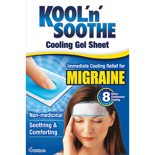Cura Cool Kool 'n Soothe Migraine Strips 4ST