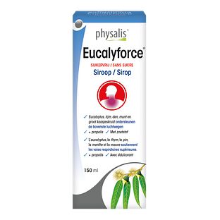 Physalis Eucalyforce Siroop 150ML Physalis Eucalyforce Siroop 150ML
