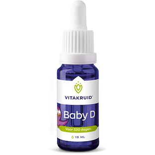Vitakruid Vitamine D Baby druppels 10ML