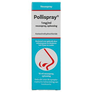 Pollispray 1mg/ml Neusspray, oplossing 10ML Pollispray 1mg/ml Neusspray, oplossing 10ML