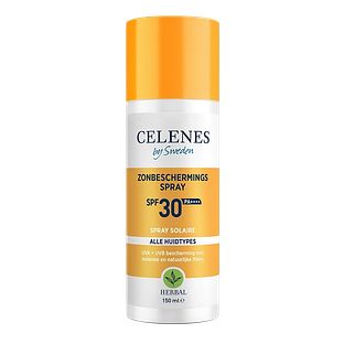 Celenes by Sweden SPF30+ Herbal Zonbeschermingsspray 150ML Celenes by Sweden SPF30+ Herbal Zonbeschermingsspray 150ML