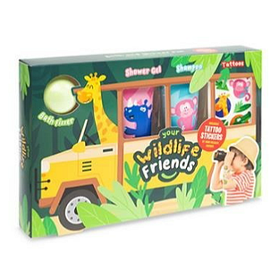 Treffina Wildlife Friends Bad Gift Set 1ST Treffina Wildlife Friends Bad Gift Set 1ST