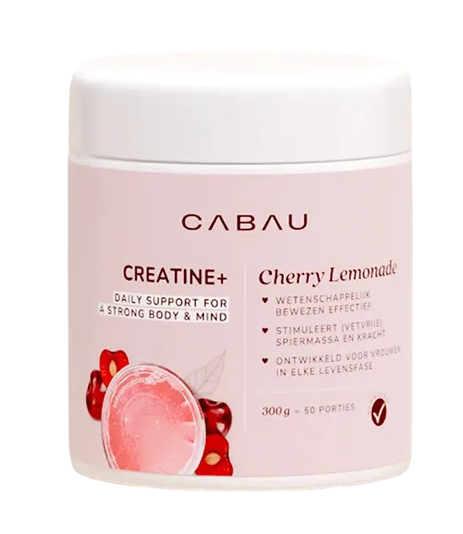 Cabau Creatine+ Cherry Lemonade Poeder afbeelding
