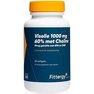 Fittergy Visolie 1000mg 60% Met Choline Capsules 60SG