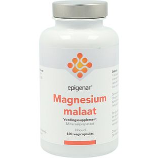 Epigenar Magnesium Malaat Capsules 120CP