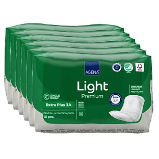 Abena Light Premium Extra Plus 3A Inlegverband - Multiverpakking 6x10ST