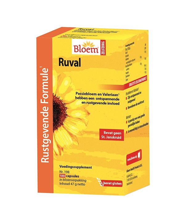 Bloem Ruval - Zonder St. Janskruid Capsules 100CP