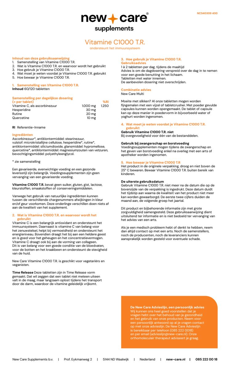 C1000 TR Tabletten afbeelding van document #1, instructions